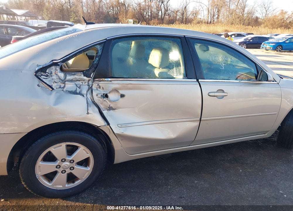 2008 CHEVROLET IMPALA LT VIN: 2G1WT58N281283296