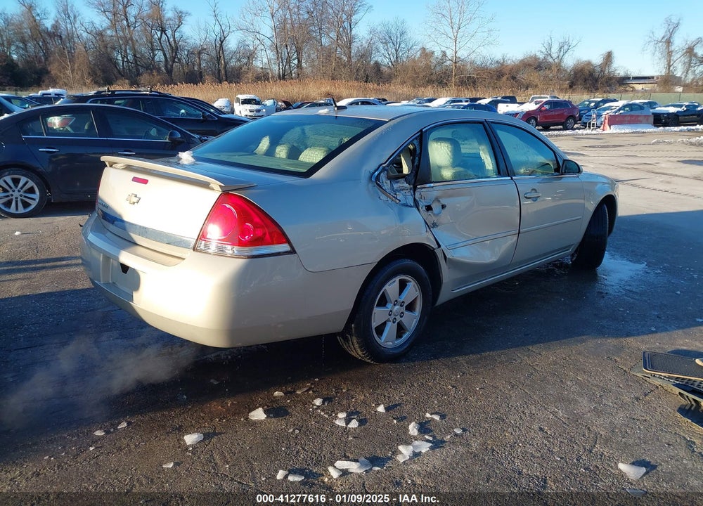 2008 CHEVROLET IMPALA LT VIN: 2G1WT58N281283296