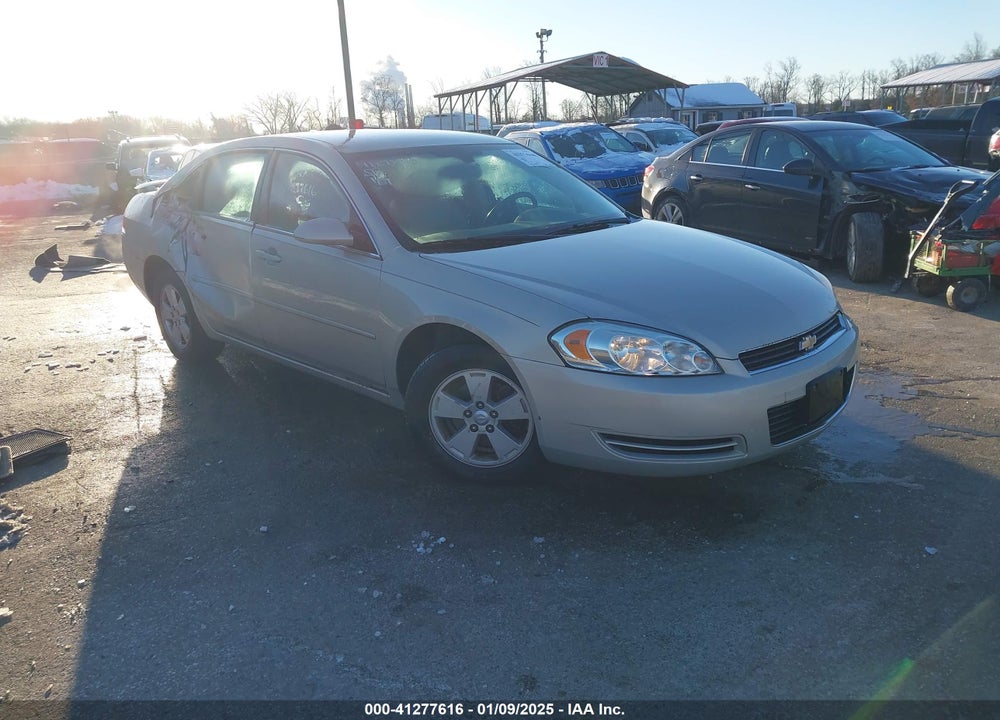2008 CHEVROLET IMPALA LT VIN: 2G1WT58N281283296