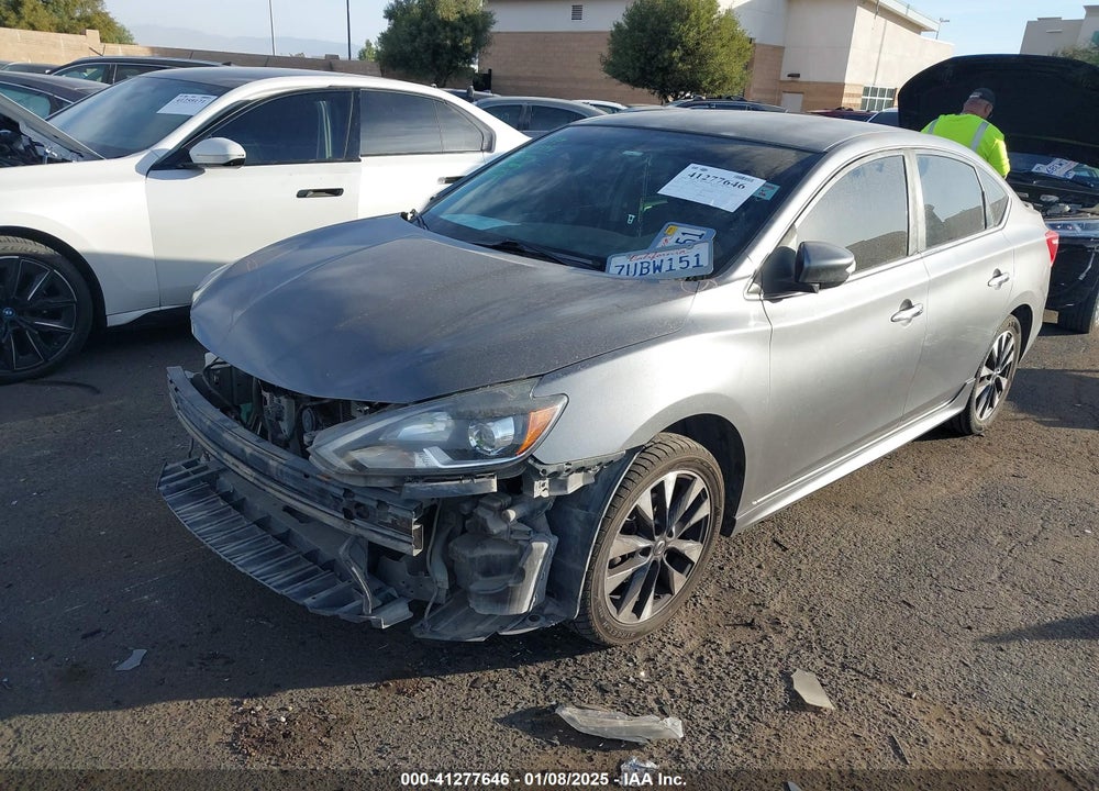 2016 NISSAN SENTRA SR VIN: 3N1AB7AP0GY294571