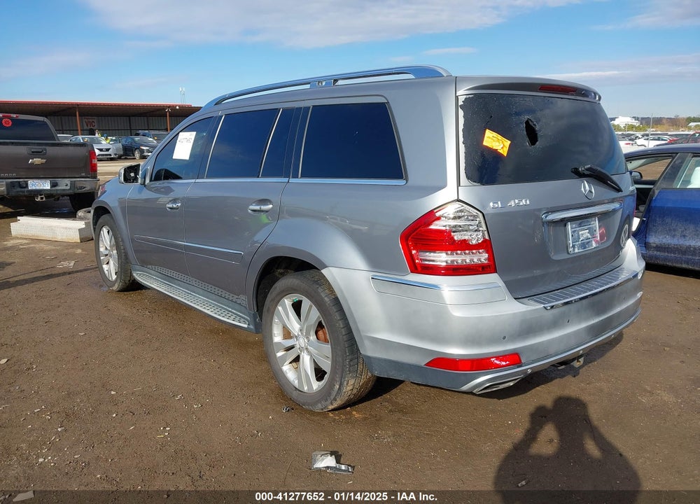 2011 MERCEDES-BENZ GL 450 4MATIC VIN: 4JGBF7BE4BA663153
