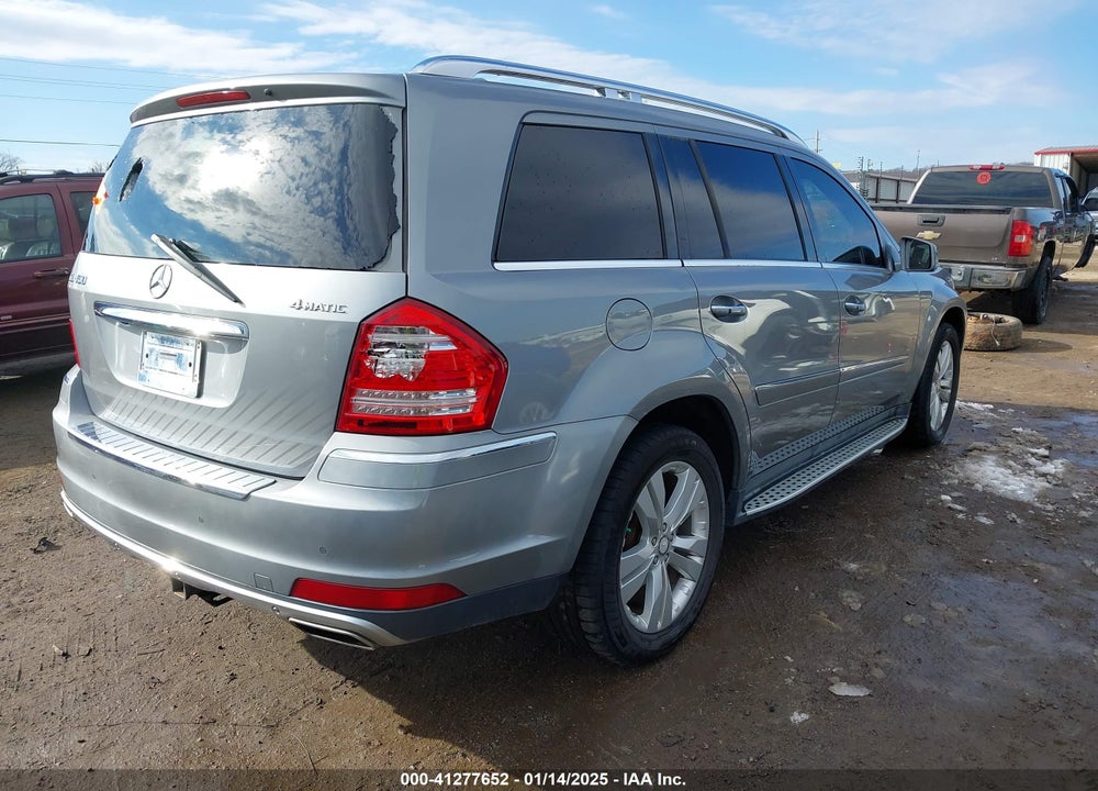 2011 MERCEDES-BENZ GL 450 4MATIC VIN: 4JGBF7BE4BA663153
