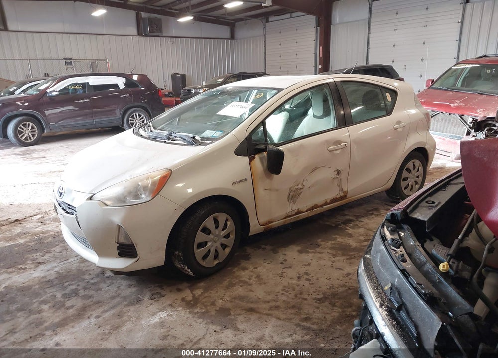 2012 TOYOTA PRIUS C ONE VIN: JTDKDTB33C1513358