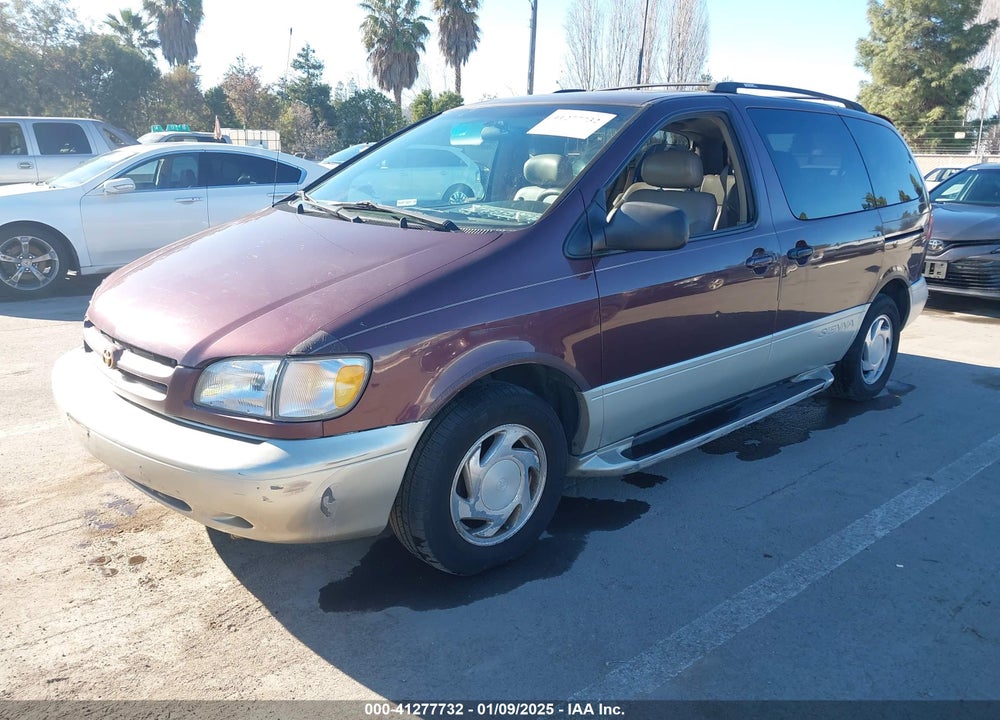 1998 TOYOTA SIENNA XLE VIN: 4T3ZF13C6WU029251