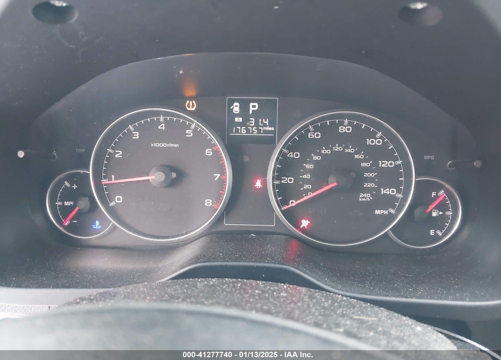 2013 SUBARU LEGACY VIN: 4S3BMBG62D3023061