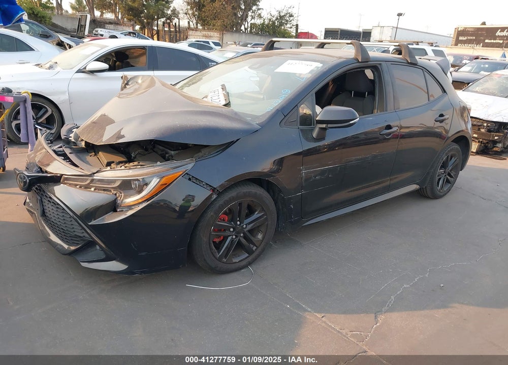 2019 TOYOTA COROLLA VIN: JTNK4RBE8K3013229
