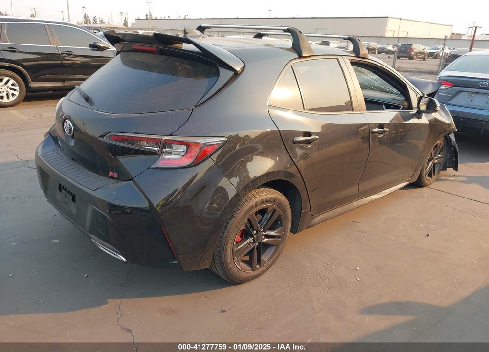 2019 TOYOTA COROLLA VIN: JTNK4RBE8K3013229