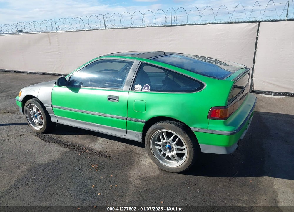 1990 HONDA CIVIC CRX DX VIN: JHMED8355LS014760