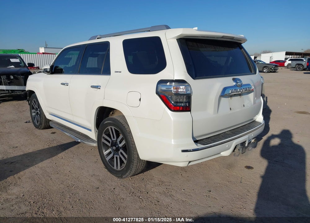 2016 TOYOTA 4RUNNER LIMITED VIN: JTEZU5JR1G5145983