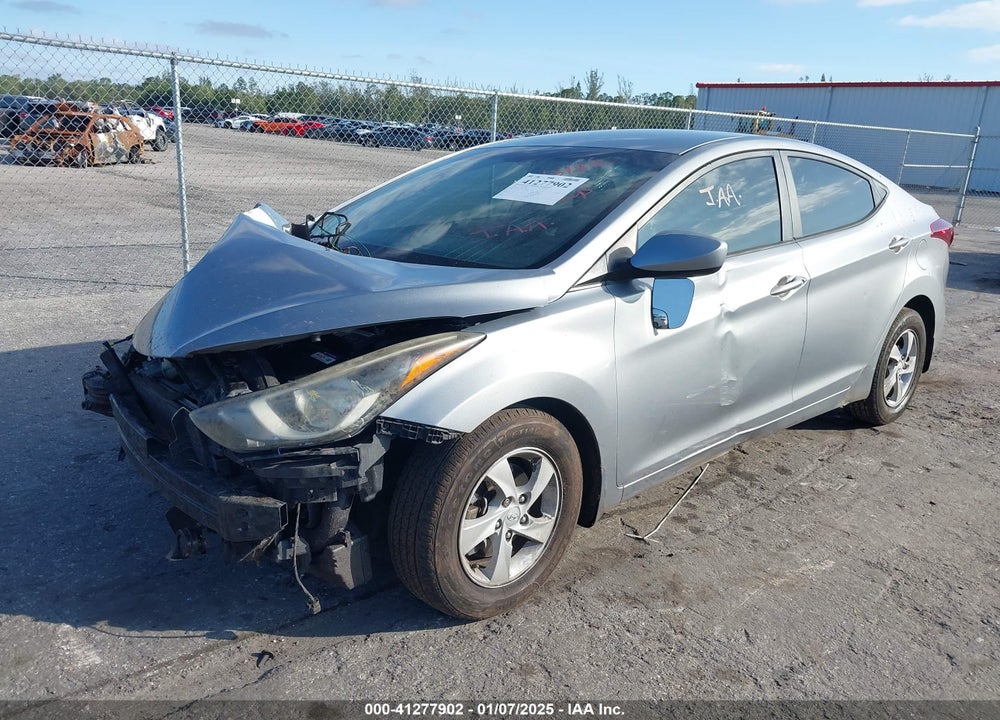 2015 HYUNDAI ELANTRA VIN: KMHDH4AE6FU423707