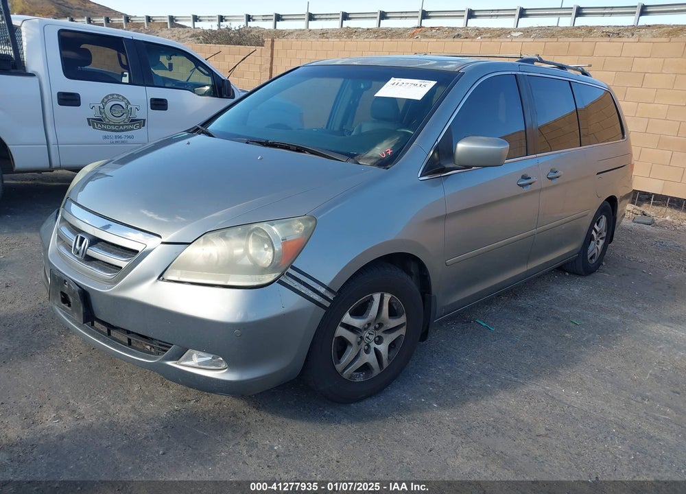2006 HONDA ODYSSEY TOURING VIN: 5FNRL38806B058873