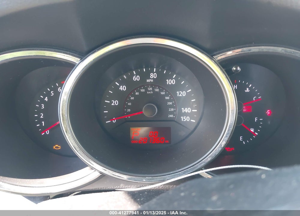2013 KIA SORENTO LX VIN: 5XYKT3A63DG424793