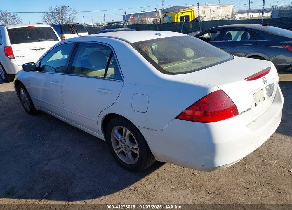 2006 HONDA ACCORD 2.4 EX VIN: 1HGCM56836A049189