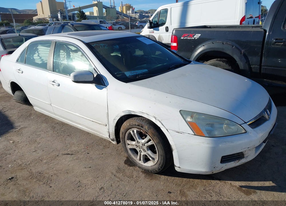 2006 HONDA ACCORD 2.4 EX VIN: 1HGCM56836A049189