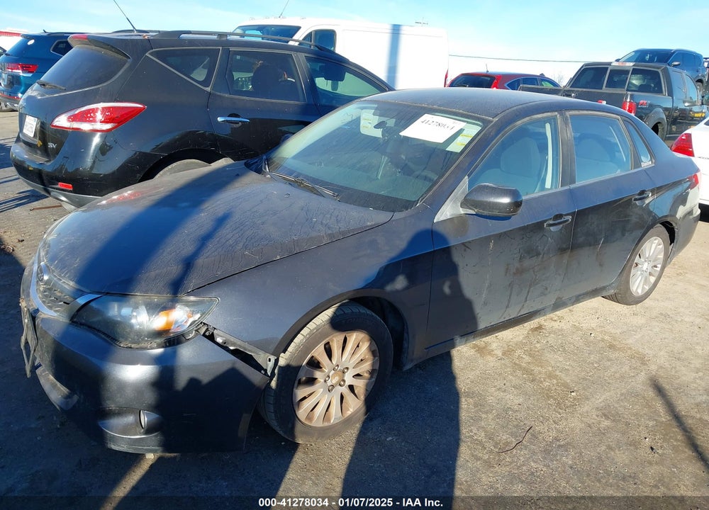 2008 SUBARU IMPREZA VIN: JF1GE61668H513732