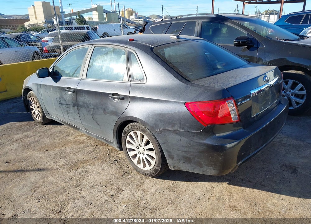 2008 SUBARU IMPREZA VIN: JF1GE61668H513732
