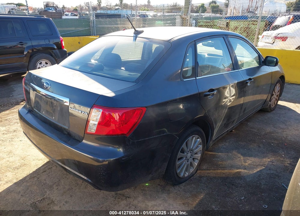 2008 SUBARU IMPREZA VIN: JF1GE61668H513732