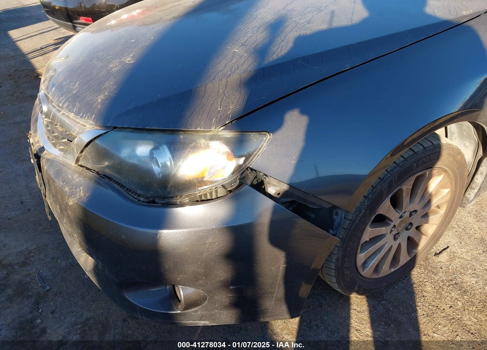 2008 SUBARU IMPREZA VIN: JF1GE61668H513732