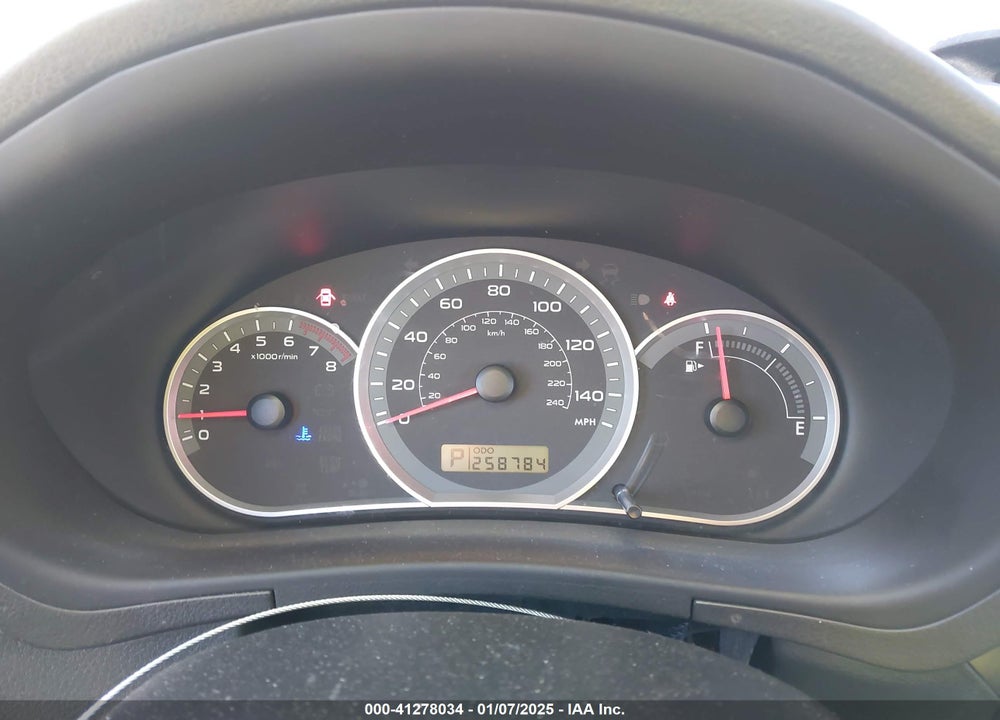 2008 SUBARU IMPREZA VIN: JF1GE61668H513732