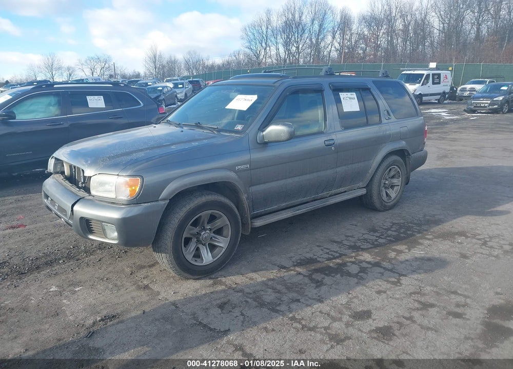 2004 NISSAN PATHFINDER LE PLATINUM VIN: JN8DR09Y94W900404