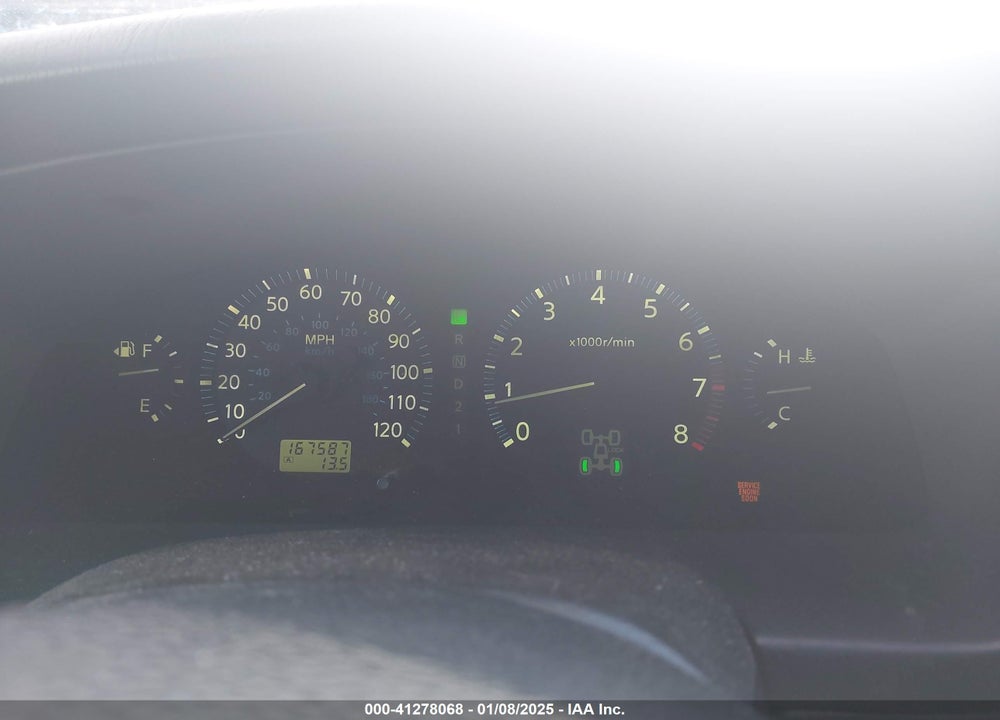 2004 NISSAN PATHFINDER LE PLATINUM VIN: JN8DR09Y94W900404