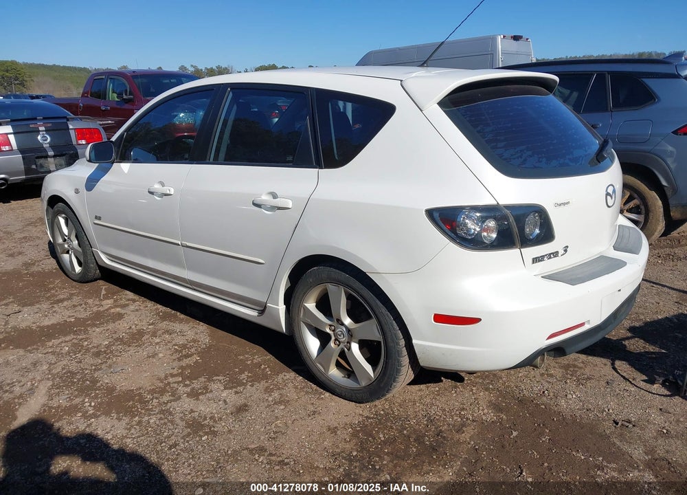 2006 MAZDA 3 S GRAND TOURING VIN: JM1BK343661451042