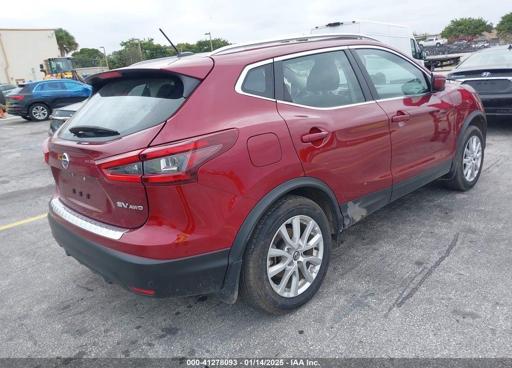 2022 NISSAN ROGUE SPORT SV AWD XTRONIC CVT VIN: JN1BJ1BW2NW491756