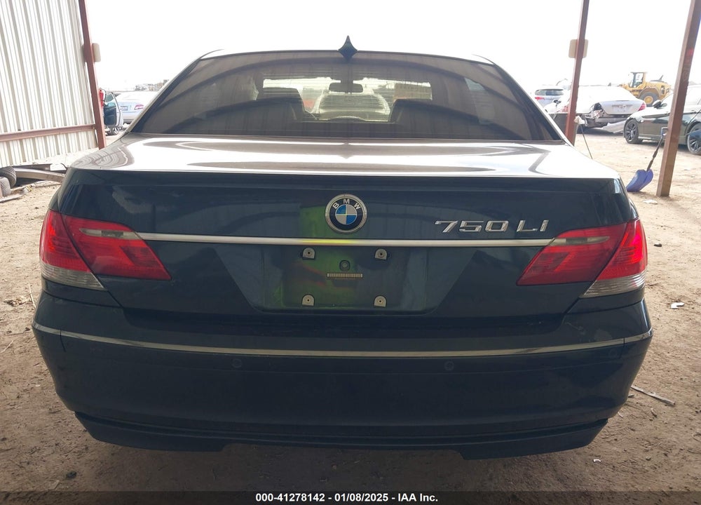 2008 BMW 750LI VIN: WBAHN83548DT80424