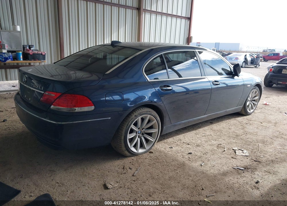 2008 BMW 750LI VIN: WBAHN83548DT80424