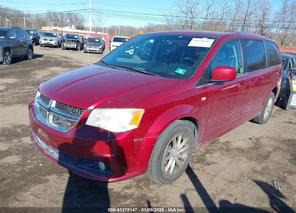 2014 DODGE GRAND CARAVAN SXT 30TH ANNIVERSARY VIN: 2C4RDGCG3ER230013