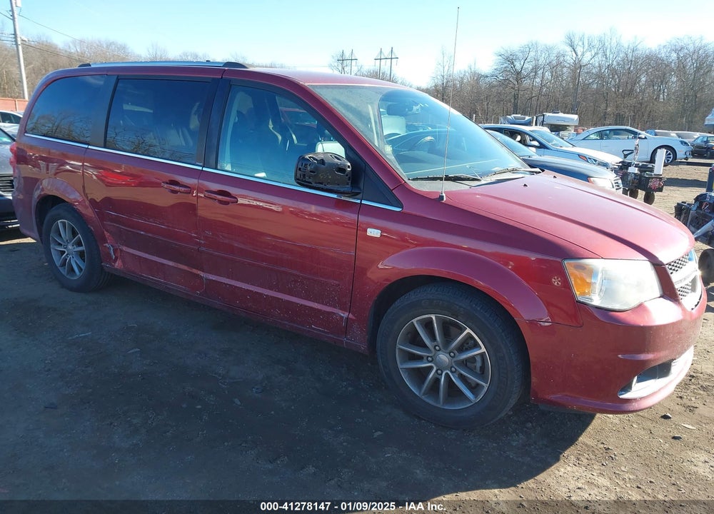 2014 DODGE GRAND CARAVAN SXT 30TH ANNIVERSARY VIN: 2C4RDGCG3ER230013