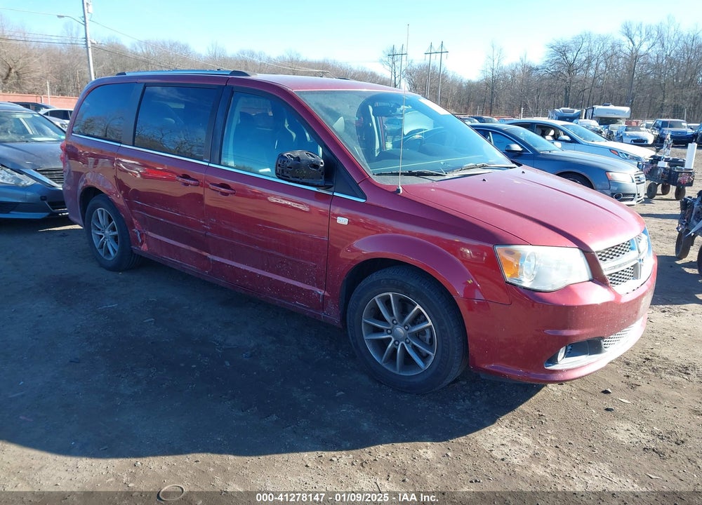 2014 DODGE GRAND CARAVAN SXT 30TH ANNIVERSARY VIN: 2C4RDGCG3ER230013