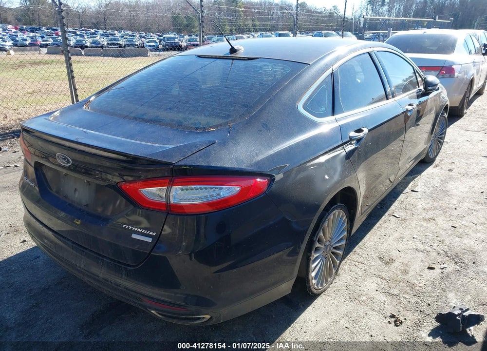 2016 FORD FUSION TITANIUM VIN: 3FA6P0K90GR344378