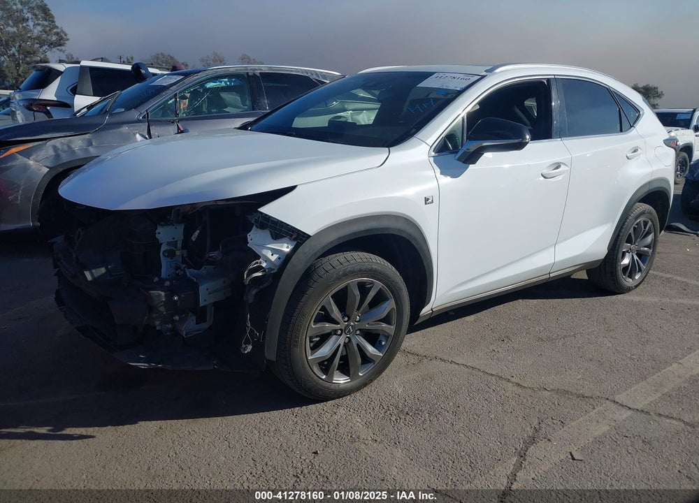 2019 LEXUS NX 300 F-SPORT VIN: JTJYARBZ4K2145174