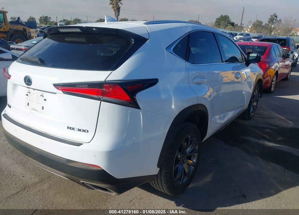 2019 LEXUS NX 300 F-SPORT VIN: JTJYARBZ4K2145174