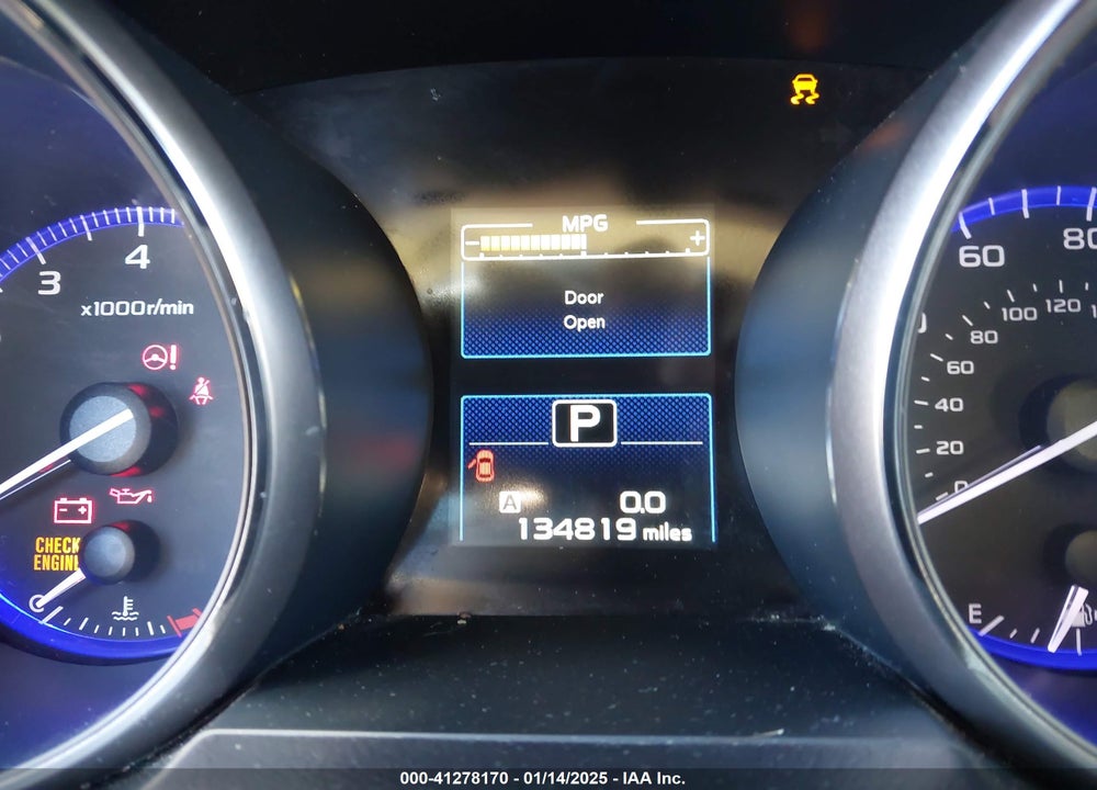 2016 SUBARU OUTBACK VIN: 4S4BSACC4G3357801