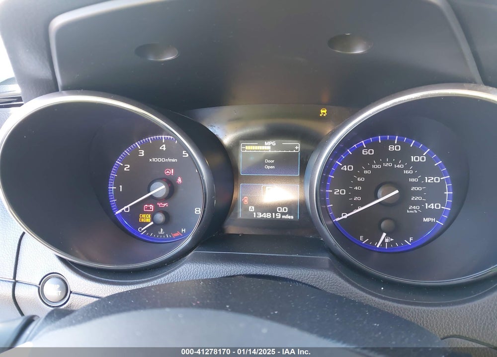 2016 SUBARU OUTBACK VIN: 4S4BSACC4G3357801
