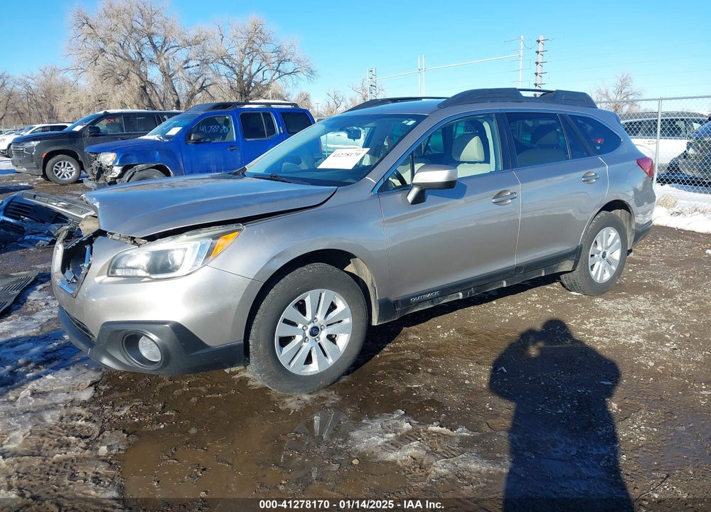 2016 SUBARU OUTBACK VIN: 4S4BSACC4G3357801