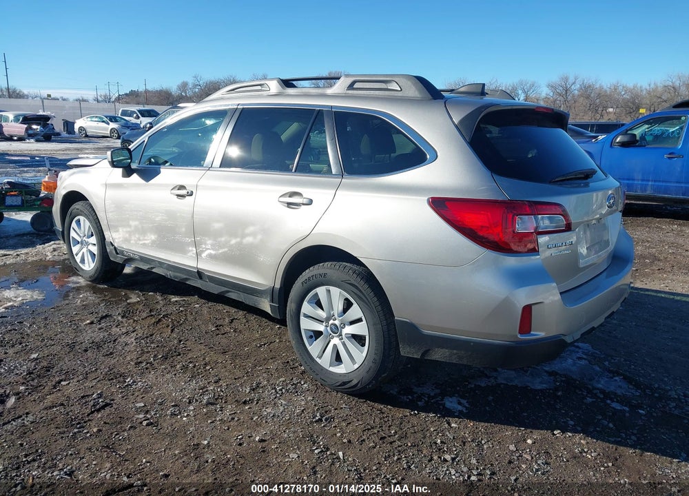 2016 SUBARU OUTBACK VIN: 4S4BSACC4G3357801