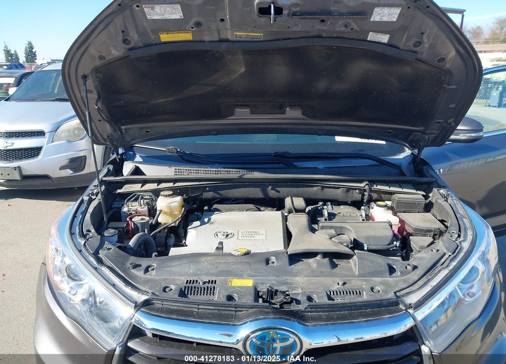 2014 TOYOTA HIGHLANDER HYBRID LIMITED PLATINUM V6 VIN: 5TDDCRFH8ES005834