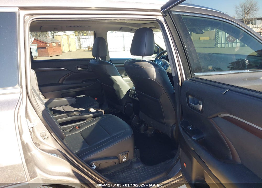 2014 TOYOTA HIGHLANDER HYBRID LIMITED PLATINUM V6 VIN: 5TDDCRFH8ES005834