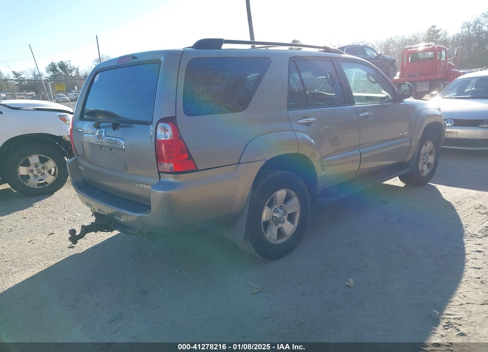 2008 TOYOTA 4RUNNER SR5 V6 VIN: JTEBU14R78K018793