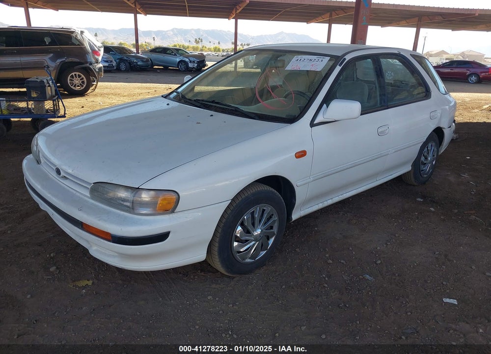 1993 SUBARU IMPREZA LS VIN: JF1GF2544PH810544