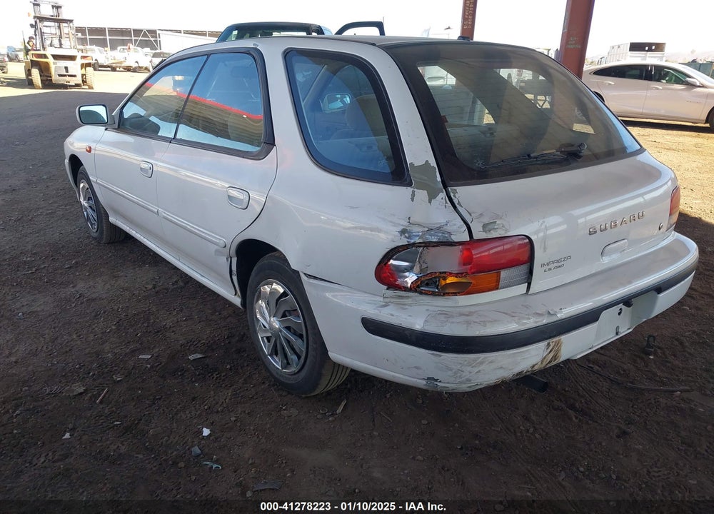 1993 SUBARU IMPREZA LS VIN: JF1GF2544PH810544