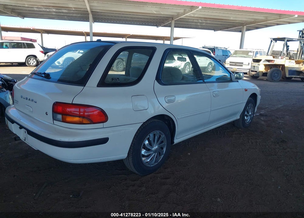 1993 SUBARU IMPREZA LS VIN: JF1GF2544PH810544