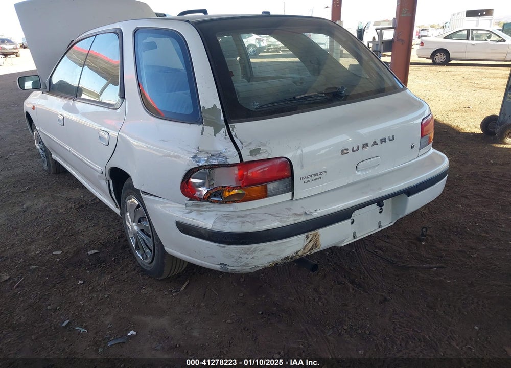 1993 SUBARU IMPREZA LS VIN: JF1GF2544PH810544