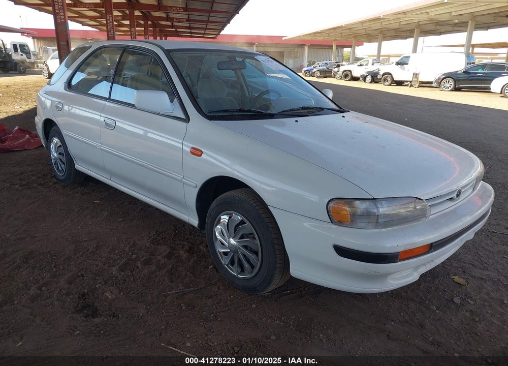 1993 SUBARU IMPREZA LS VIN: JF1GF2544PH810544