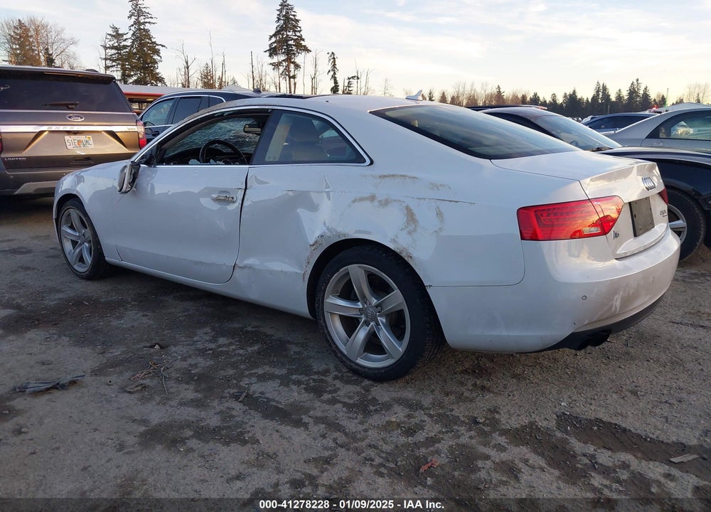 2013 AUDI A5 VIN: WAULFAFR1DA020603