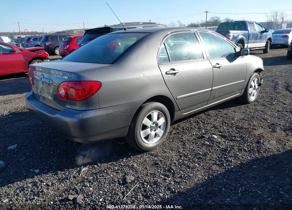 2008 TOYOTA COROLLA LE VIN: 2T1BR32E58C871633