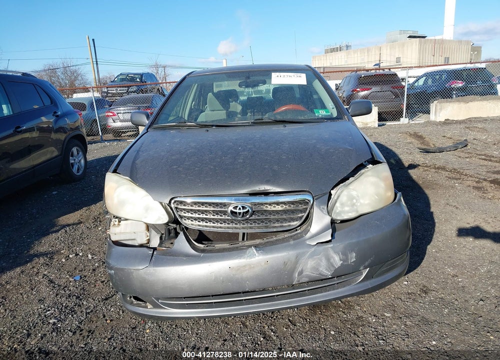 2008 TOYOTA COROLLA LE VIN: 2T1BR32E58C871633